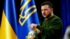 Президент України Володимир Зеленський під час пресконференції в межах форуму «Україна. Рік 2024». Київ, 25 лютого 2024 року ///